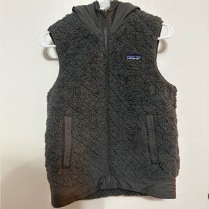 Patagonia Charcoal Fleece Vest for Kids